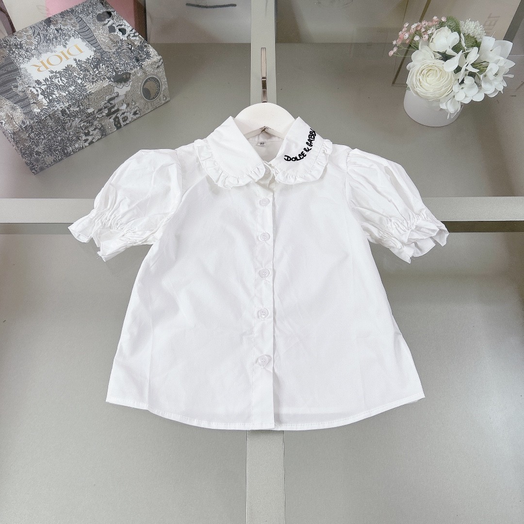 D&G spring and summer girls skirt suit