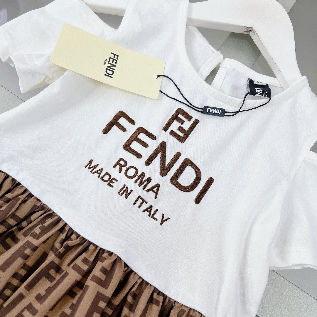 Fendi 2024 new girls skirt suit