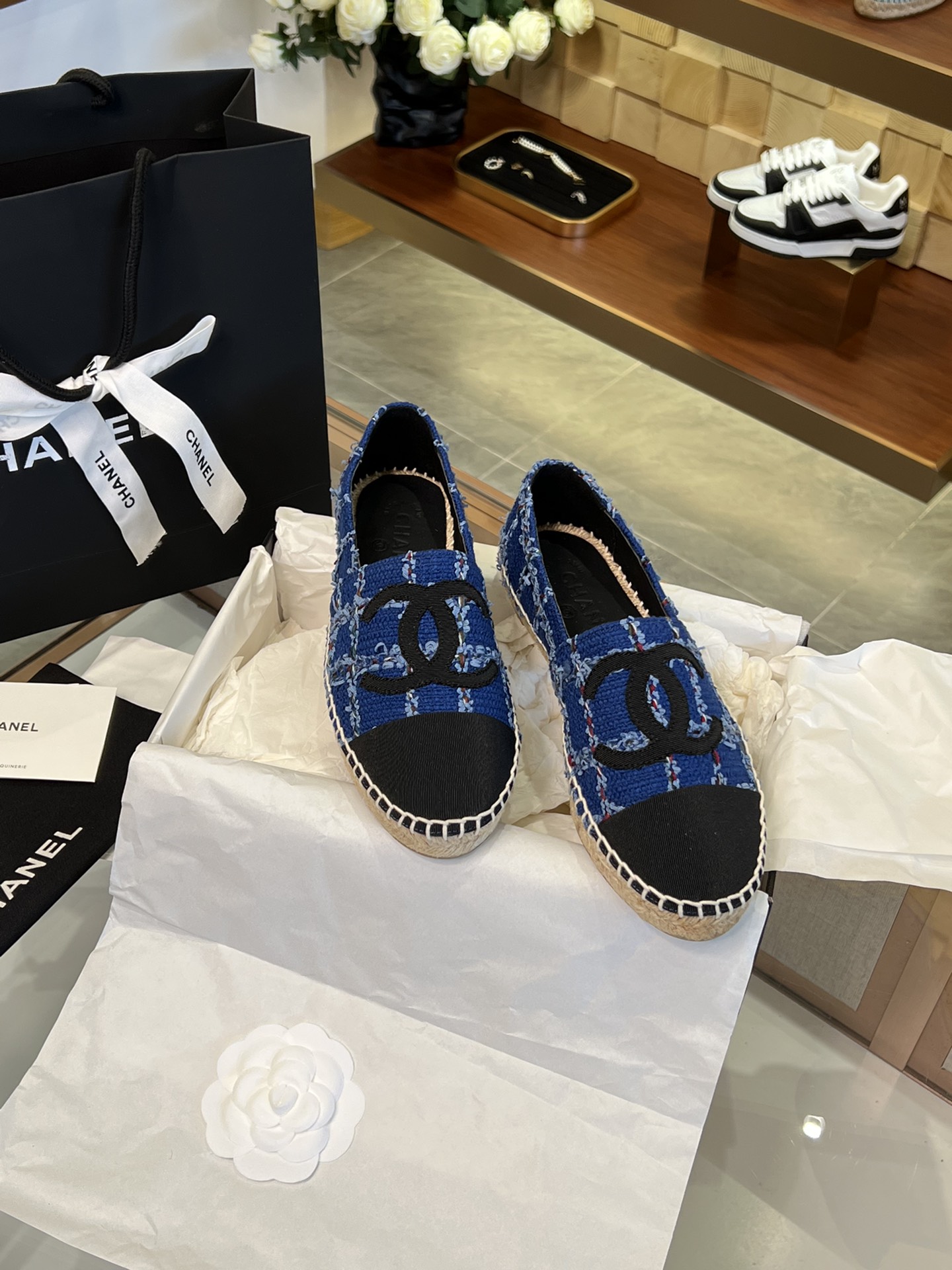 CHANEL fisherman shoes Chanel classic version of the original injection of rubber translucent rubber original color hemp sole