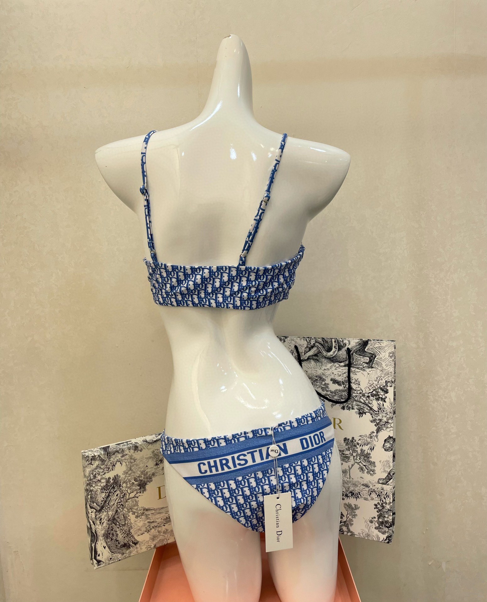 Dior new split swimsuit