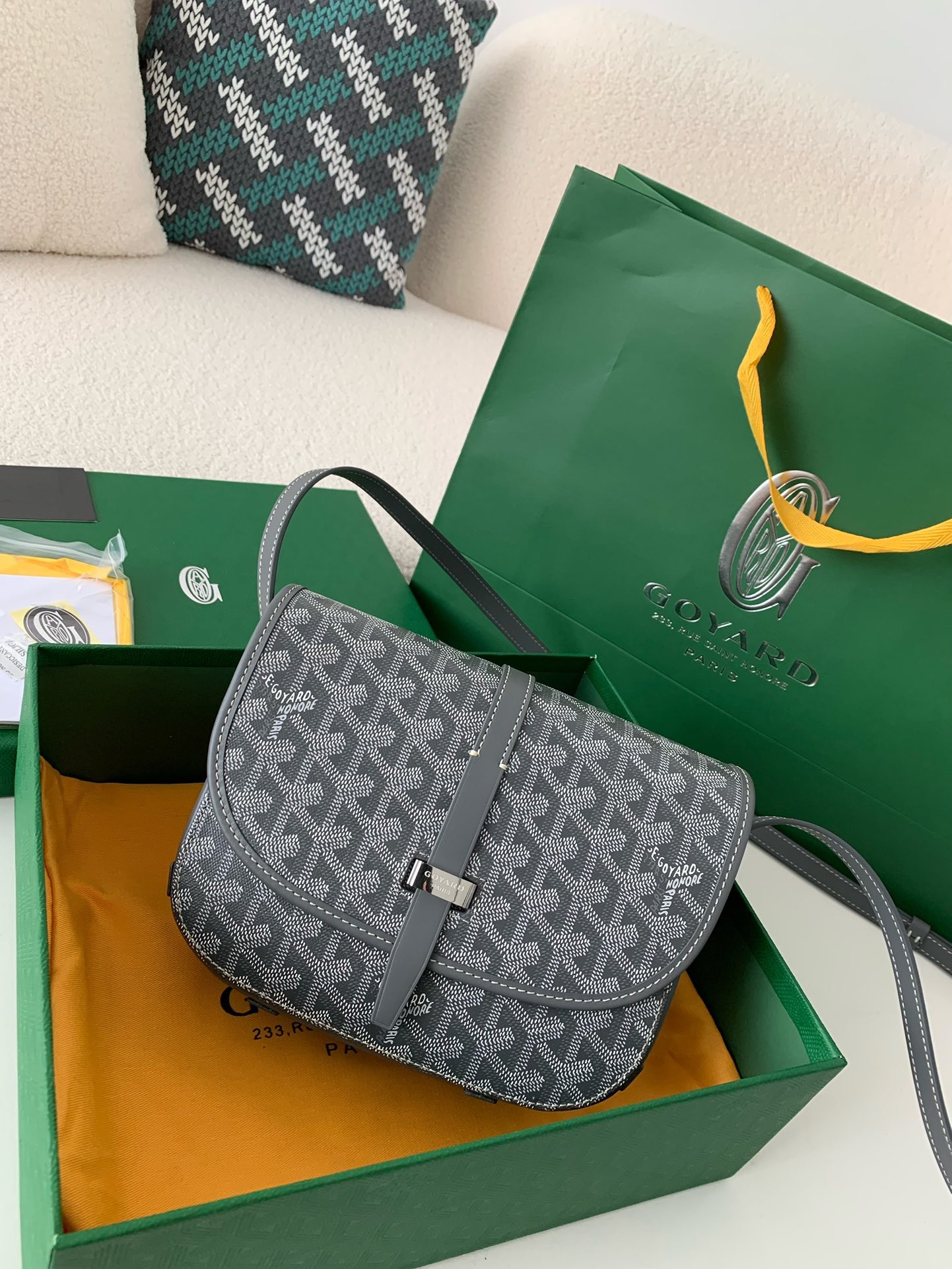 Goyard Belvédère bag Top Quality Size:21.5*16*6cm