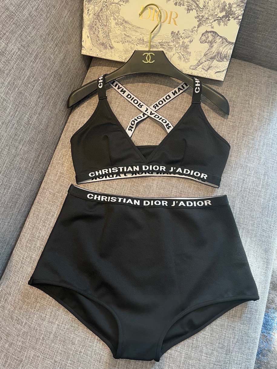 Dior new split swimsuit