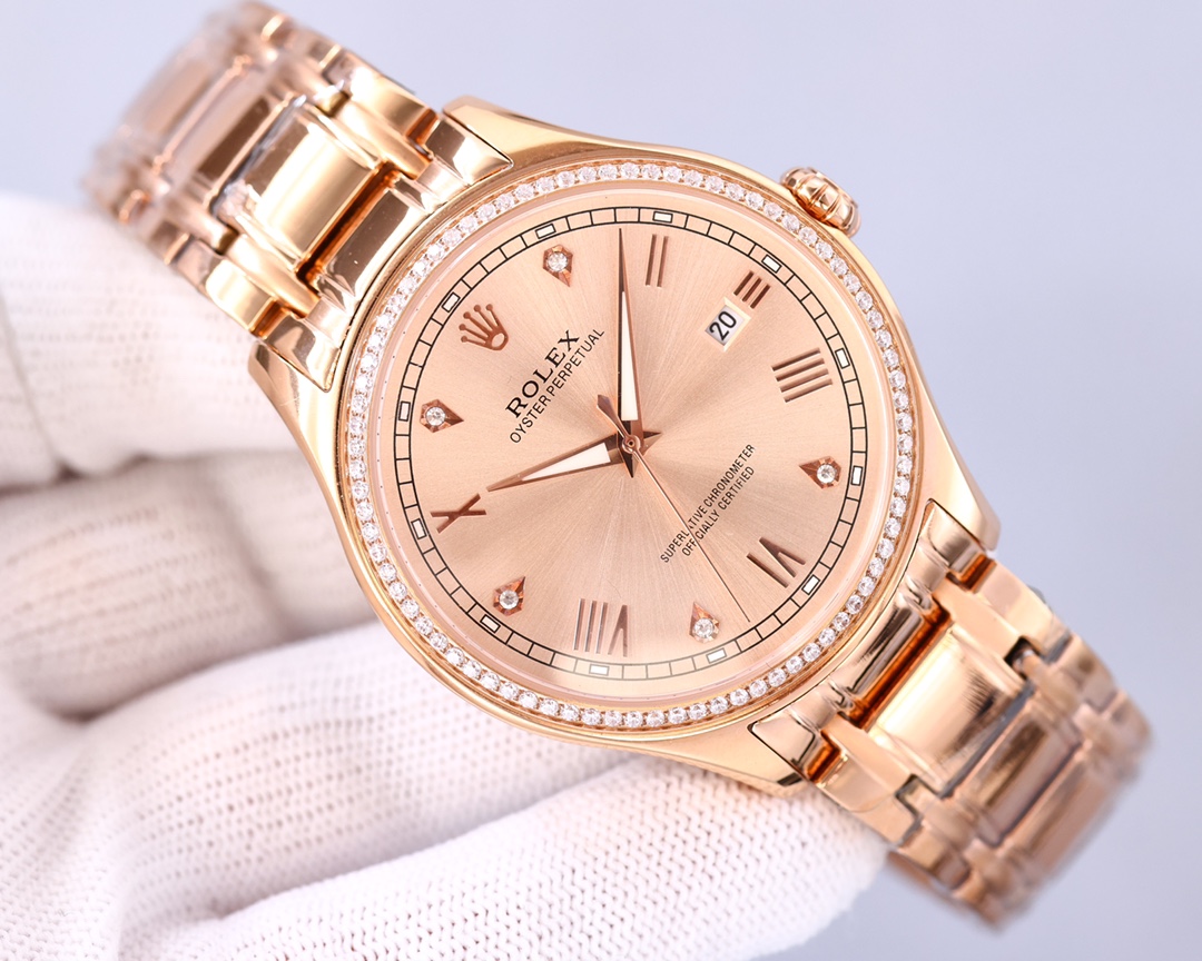 Rolex sapphire glass double mirror! super night light