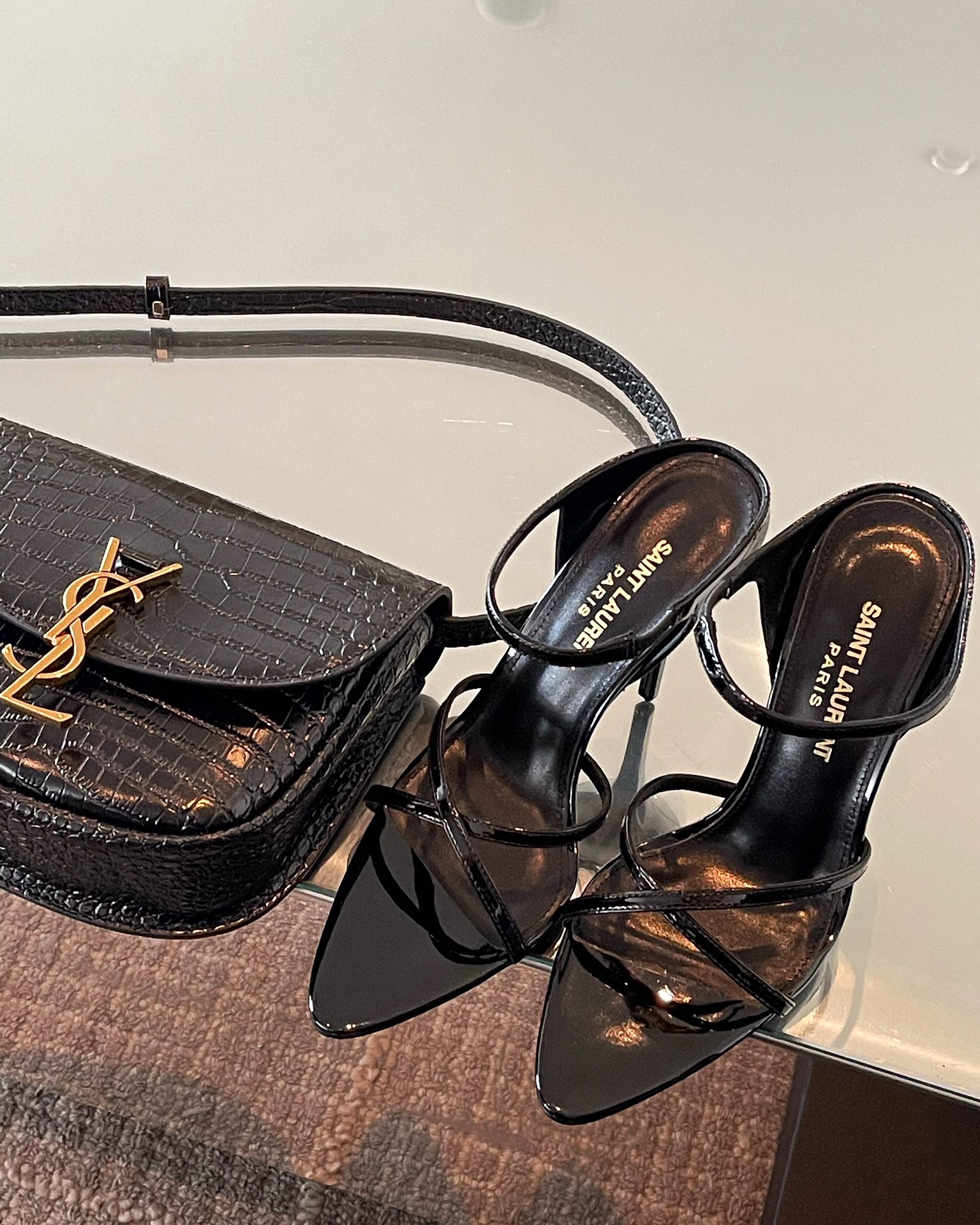 𝙎𝙖𝙞𝙣𝙩 𝙇𝙖𝙪𝙧𝙚𝙣𝙩 | 𝟐𝟎𝟐𝟐/𝐒𝐒 𝐧𝐞𝐰 YSL｜Early spring new high heels Italian leather outsole