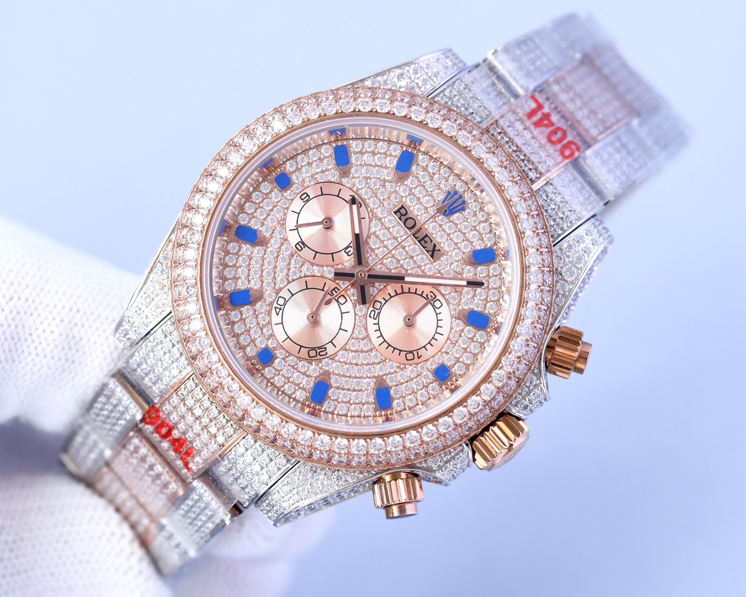 Rolex Cosmic Chronograph Daytona Gypsophila 40 Series