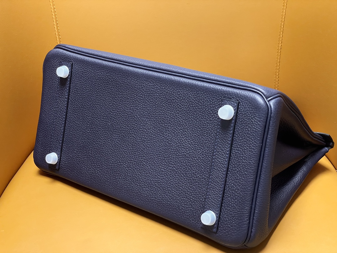 Bk30 touch Midnight Blue Togo with Indigo Mist Face America 🐊 Silver buckle