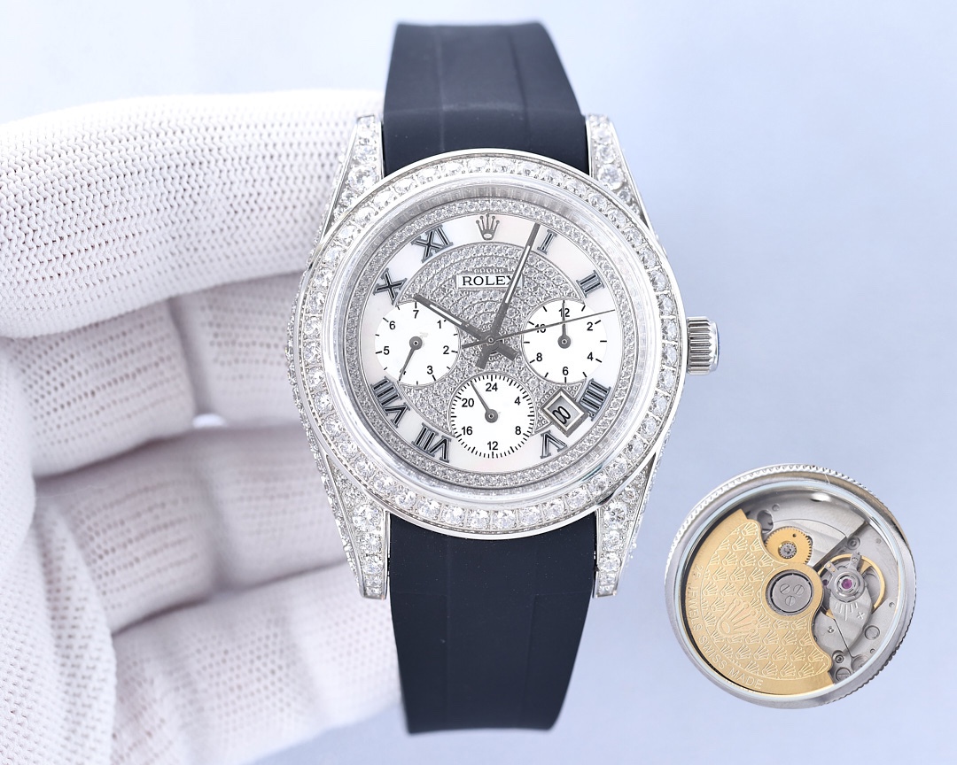 Rolex inlaid with 160 Slower diamonds