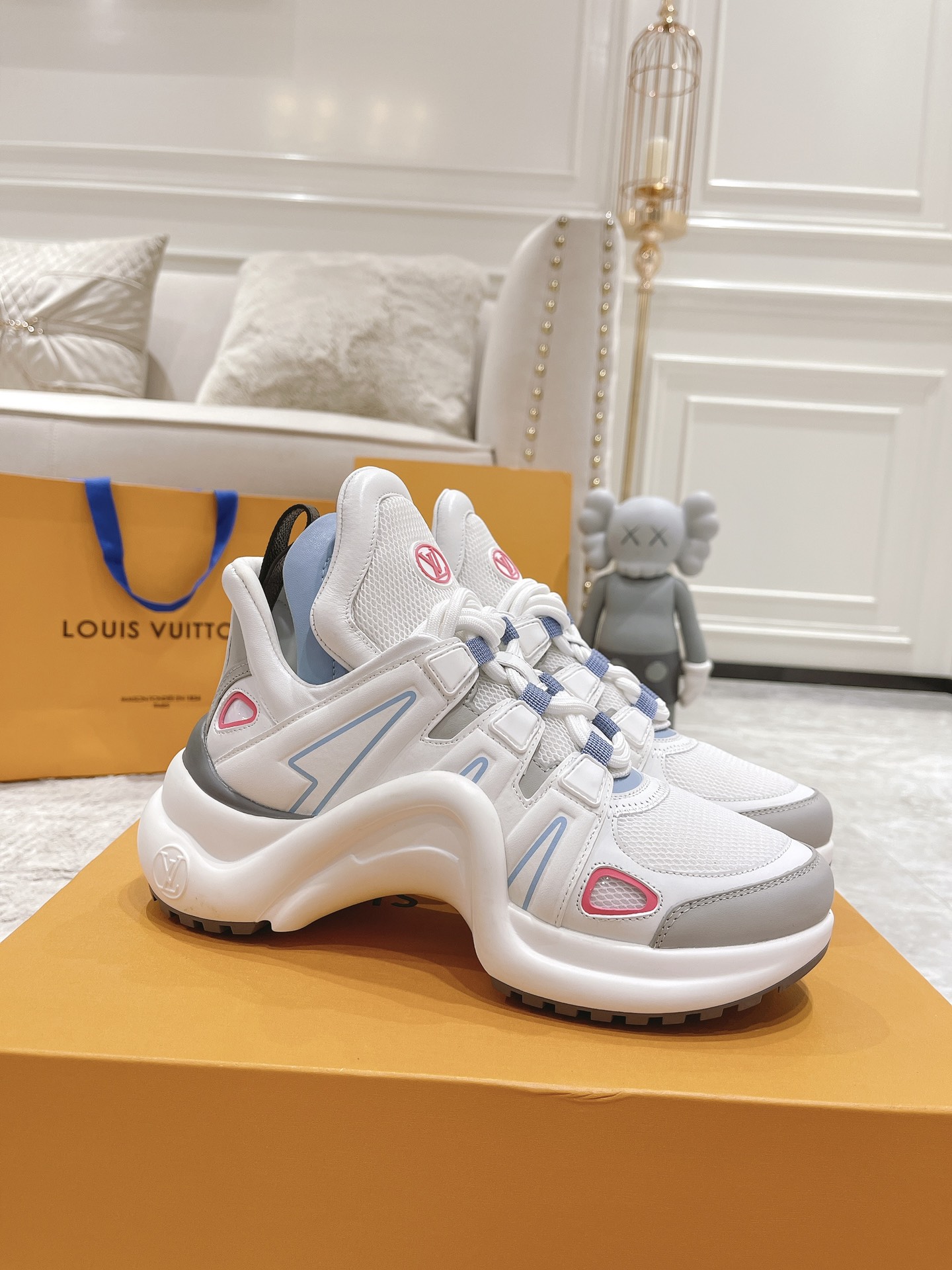 Louis Vuitton Archlight Donkey Brand Louis Vuitton Casual Sports Dad Shoes