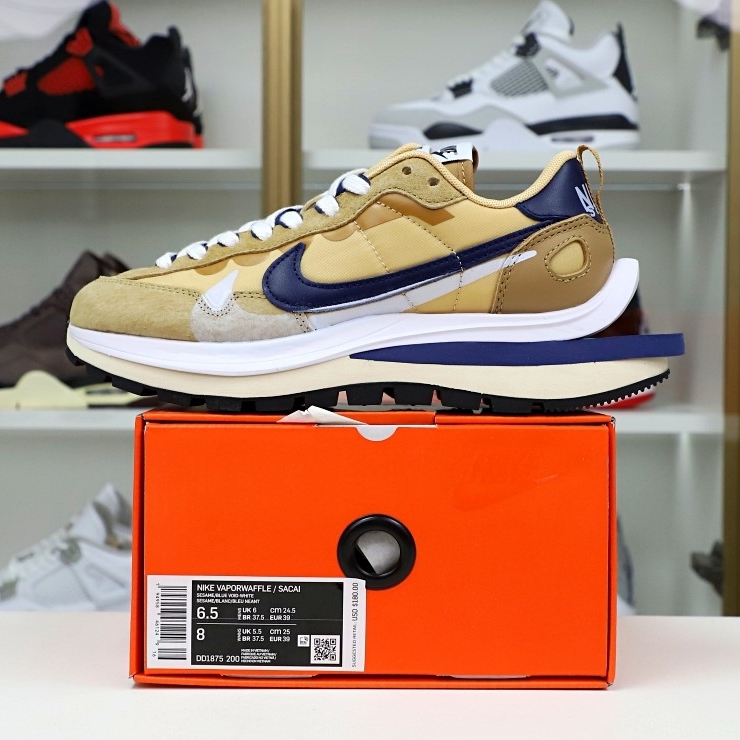 SACAI X VAPORWAFFLE SESAME BLUE VOID DARK IRIS