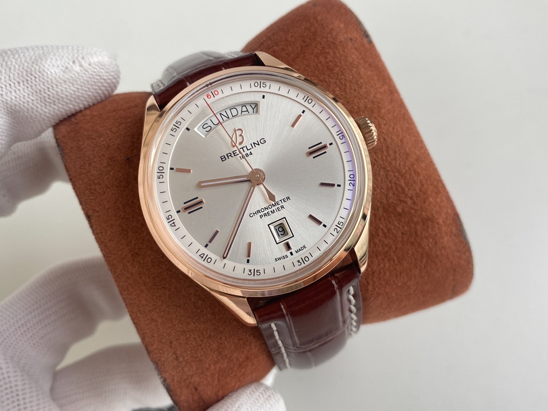 Breitling - Puia Automatic 316L steel CNC polished to perfection