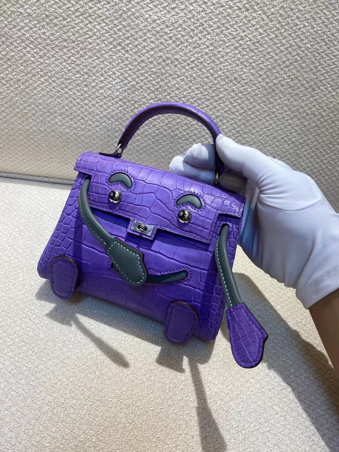 kelly doll  American crocodile top craftsmanship wax thread hand sewing