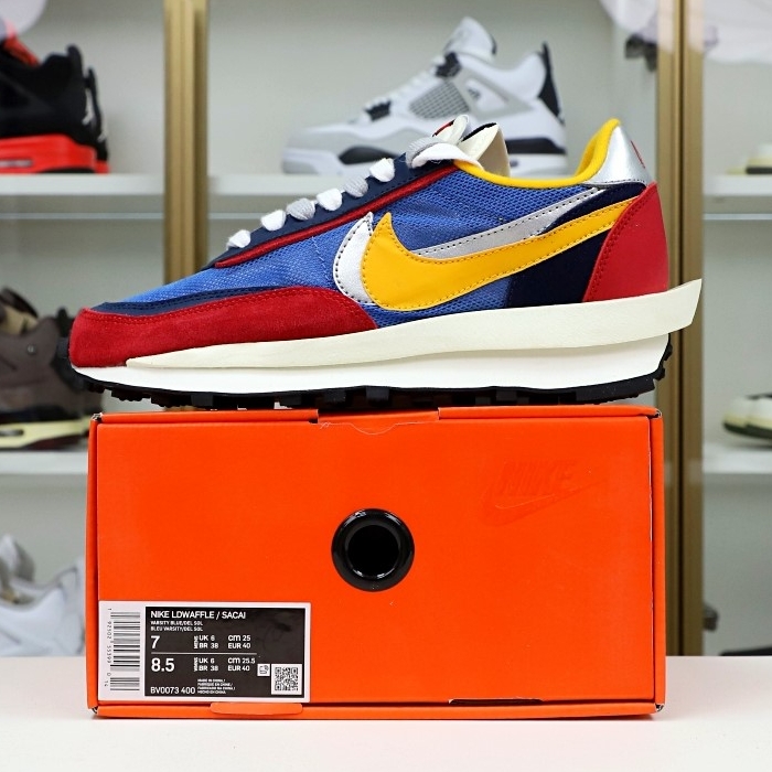 SACAI X LDWAFFLE VARSITY BLUE