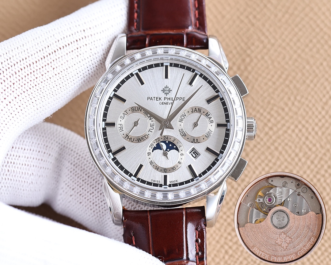 Patek Philippe imported 9100 multi-function movement