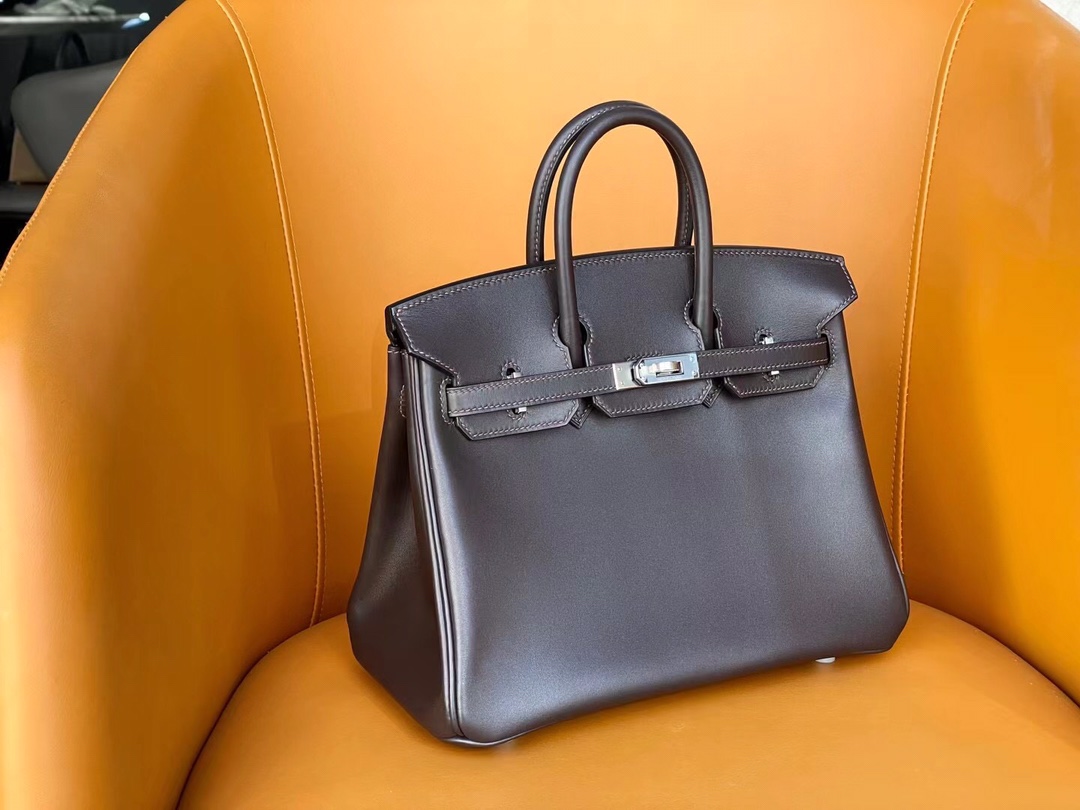 Birkin 25/30 box leather coffee color