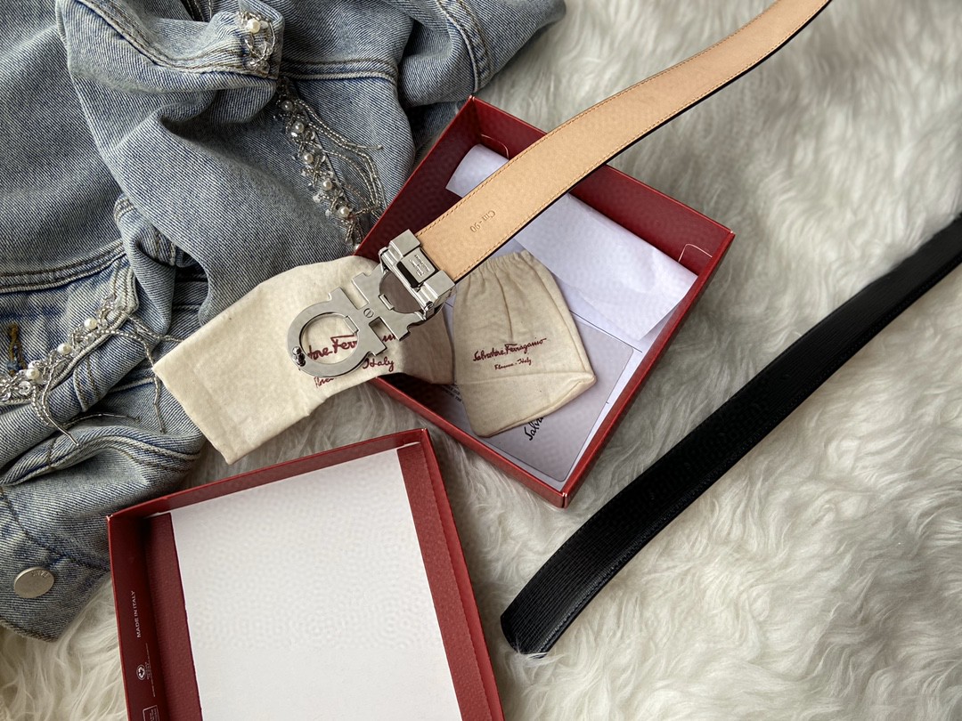 FERRAGAMO 2020 New ❤Original Single Belt