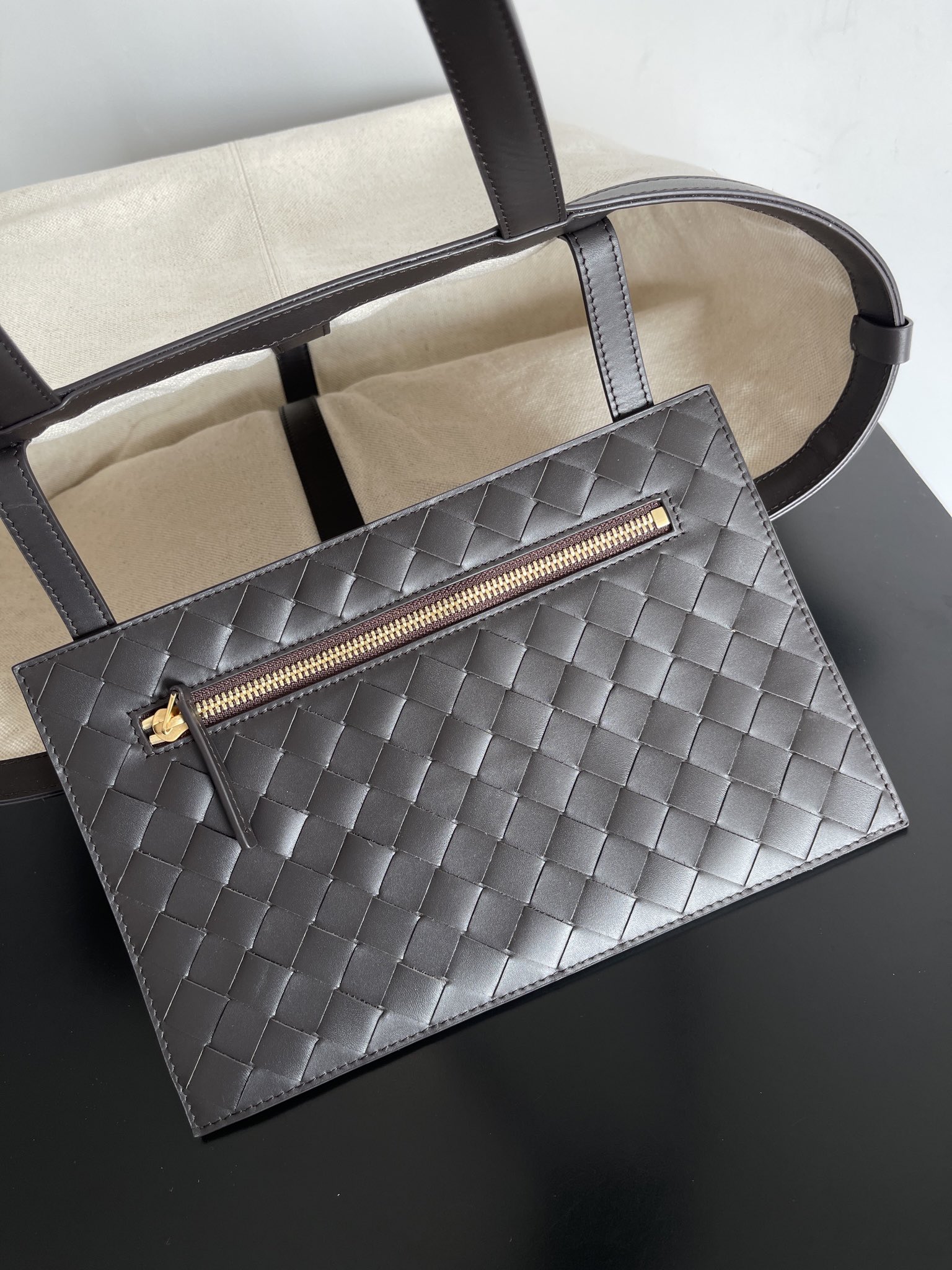 Bottega Veneta BV New Structured Flip Flap Tot Bag Small #754914