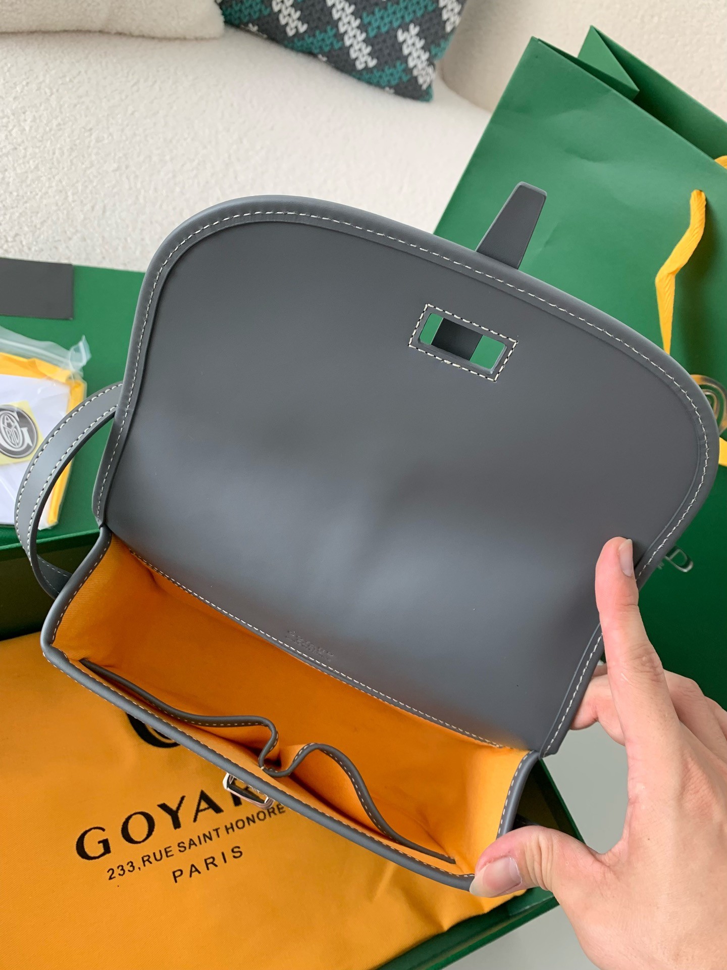 Goyard Belvédère bag Top Quality Size:21.5*16*6cm