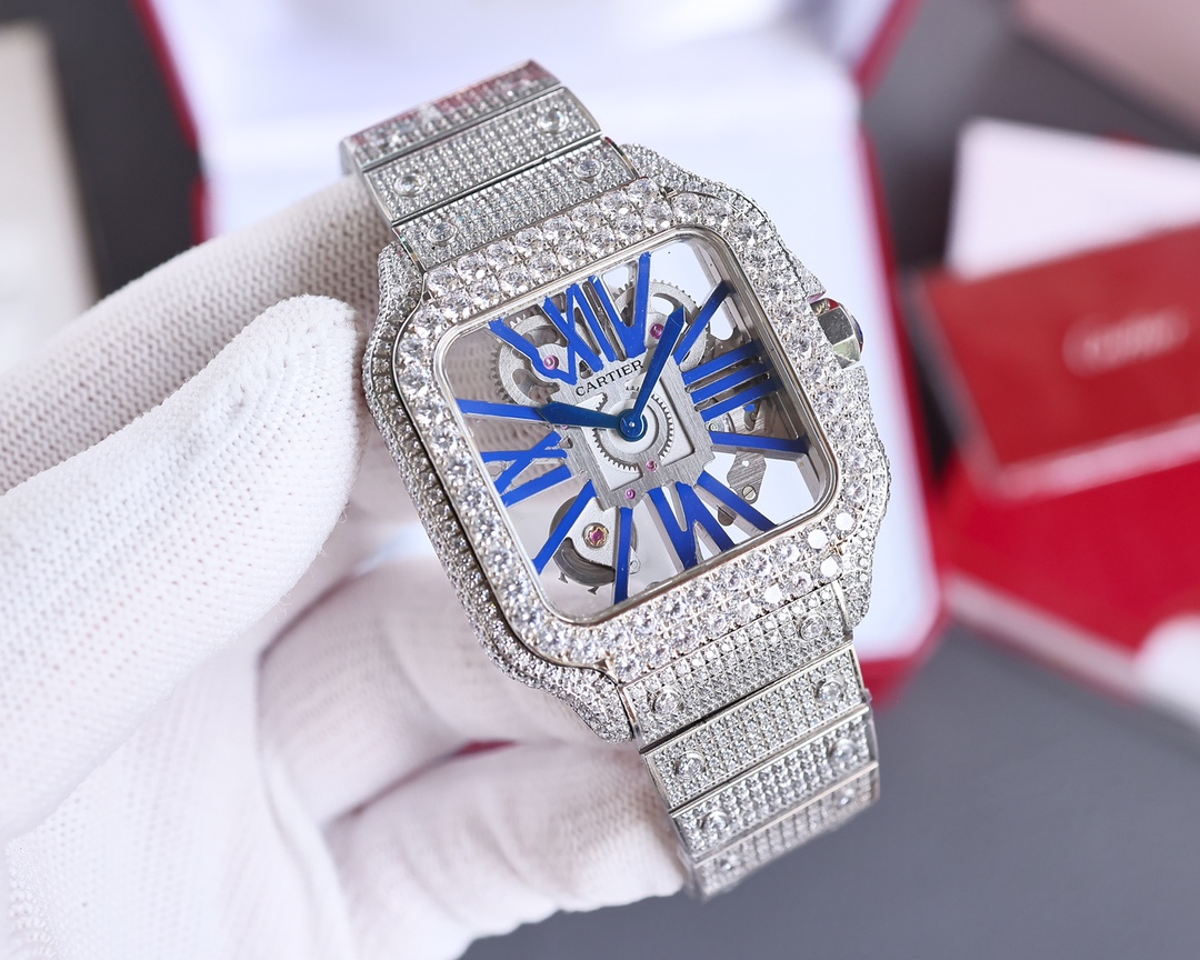 Cartier Santos Skeleton Collection