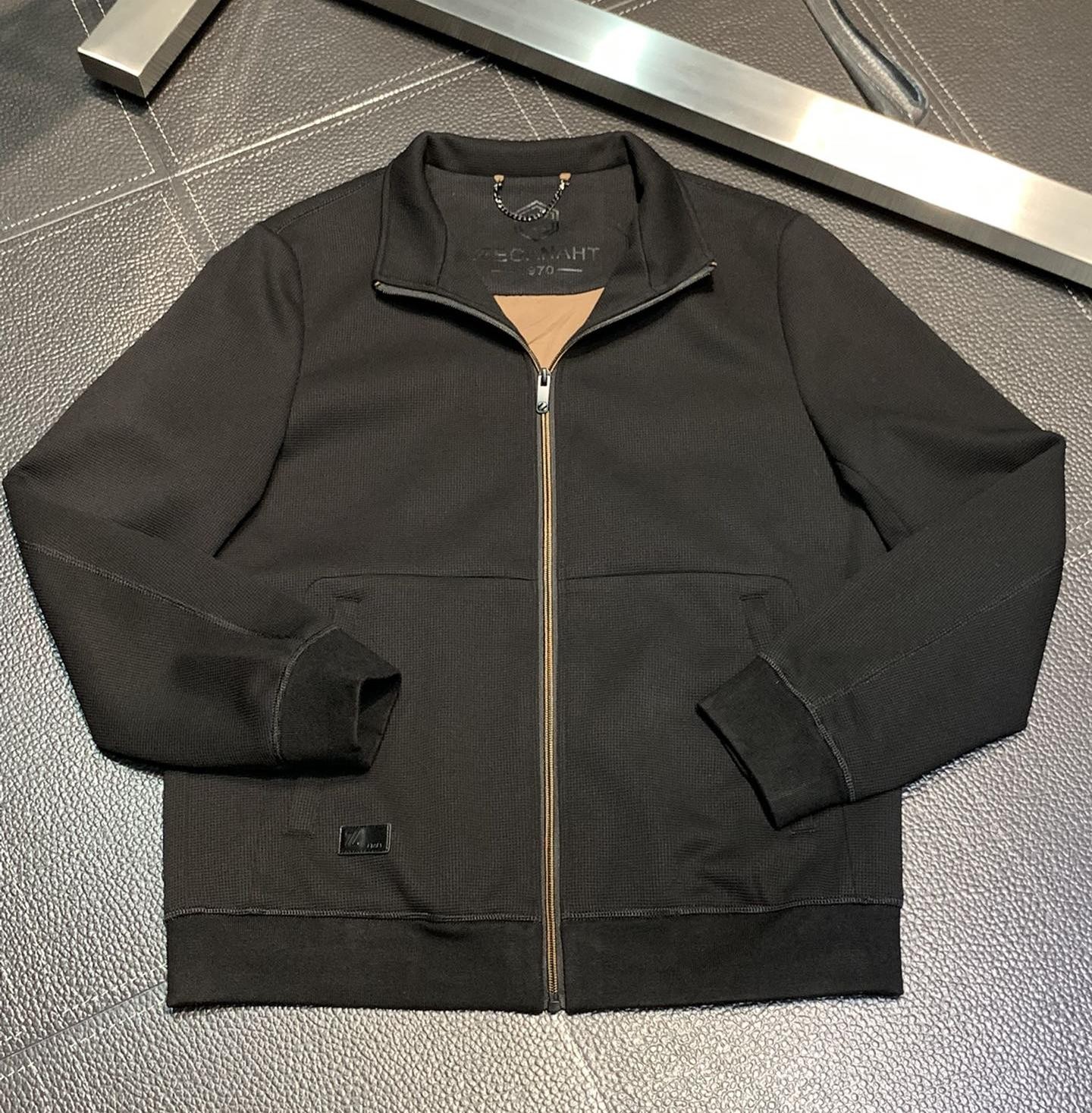 Zegna lapel knitted jacket