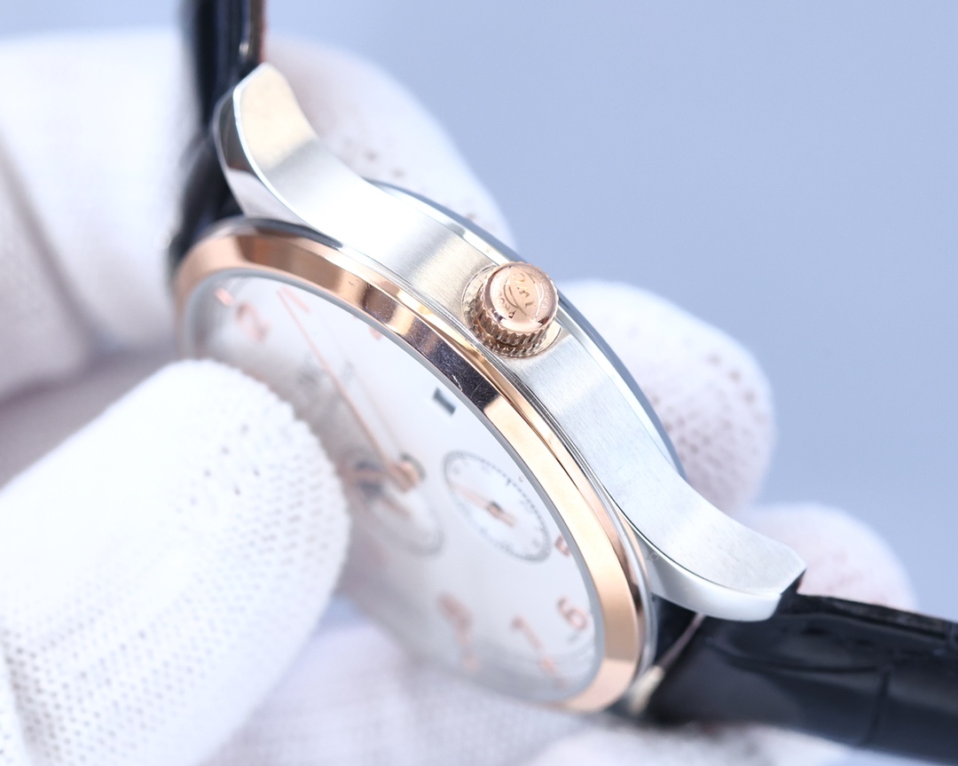 IWC- Fine men's watches Fully automatic mechanical movement, top 316 steel case and strap