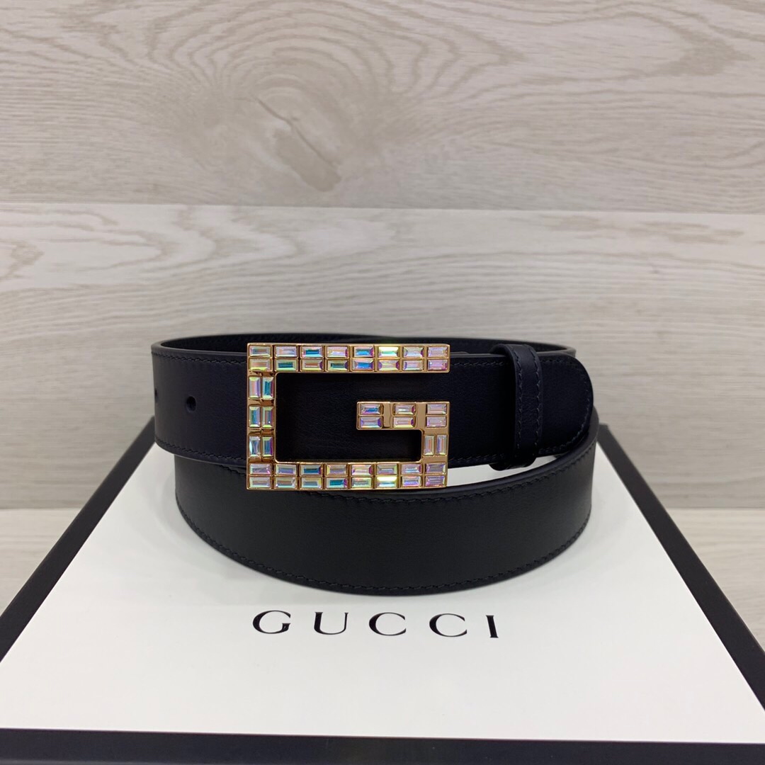GUCCI imported calfskin with rectangular G