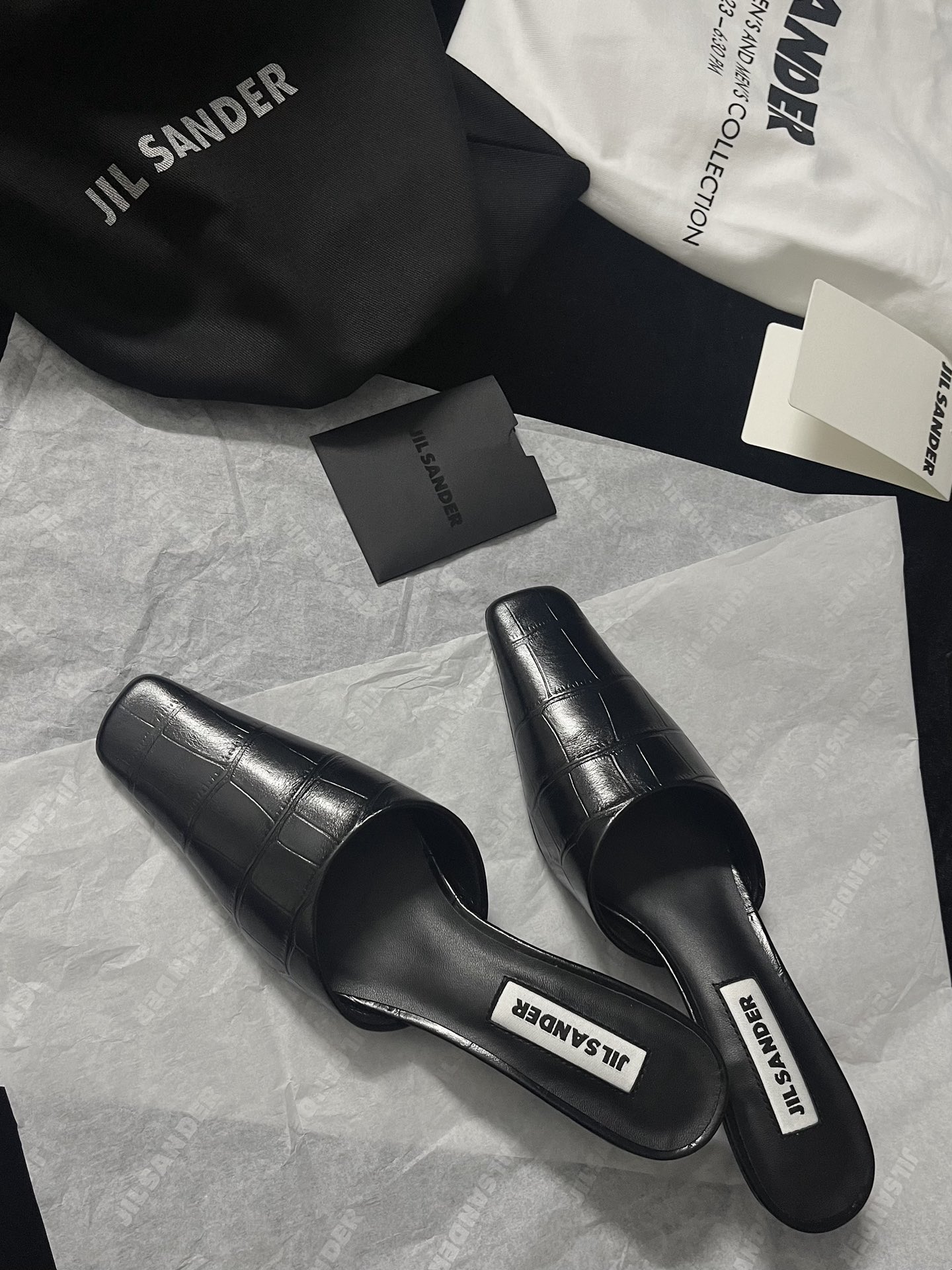 𝐉𝐢𝐥 𝐬𝐚𝐧𝐝𝐞𝐫｜𝟐𝟎𝟐𝟑/𝐒𝐒 𝐧𝐞𝐰 𝐀𝐖 fashionable slippers