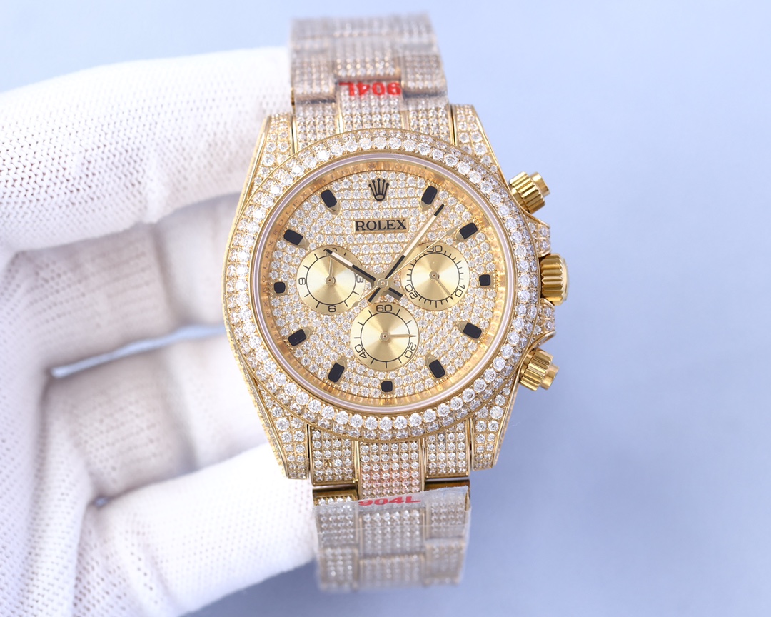 Rolex Cosmic Chronograph Daytona Gypsophila 40 Series