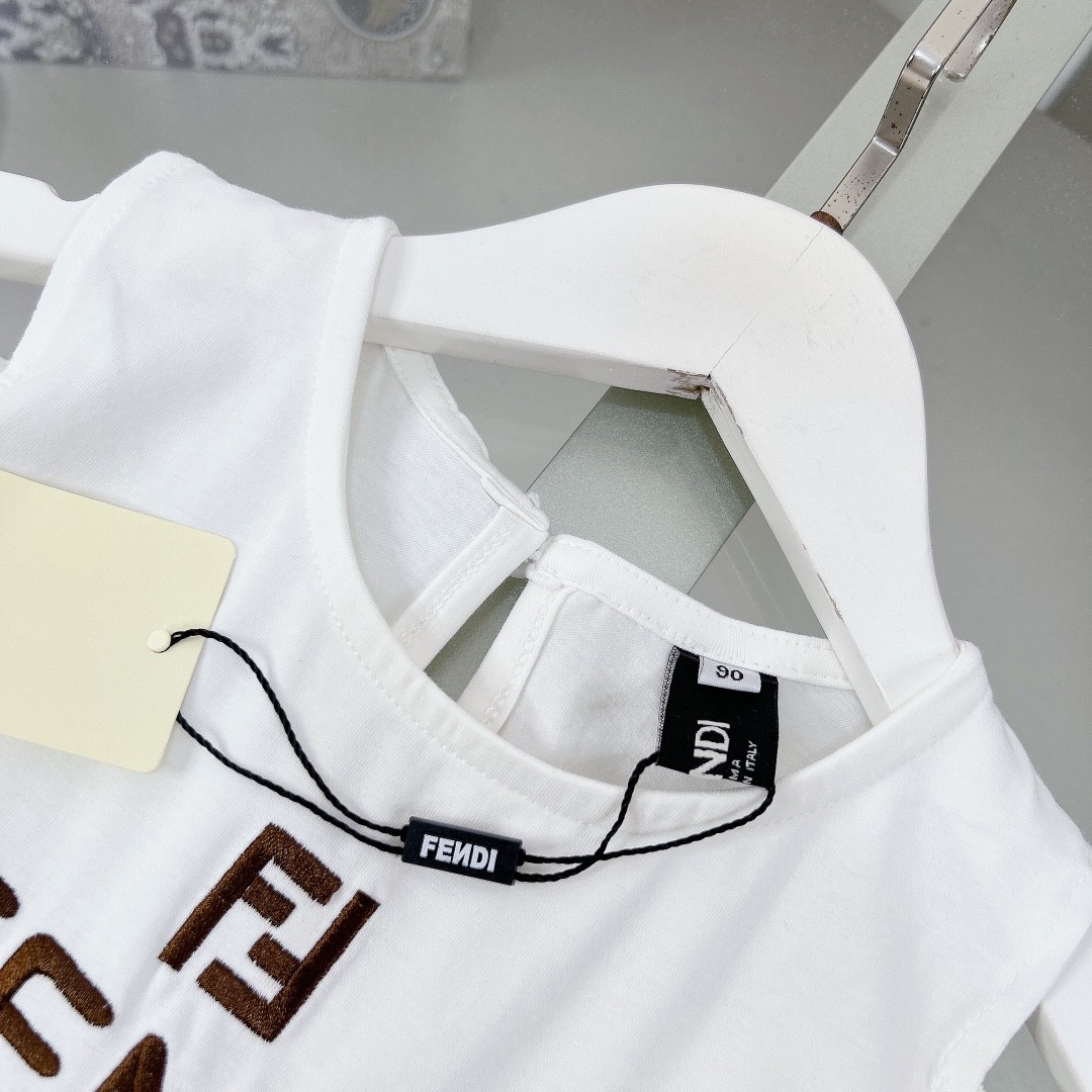 Fendi 2024 new girls skirt suit