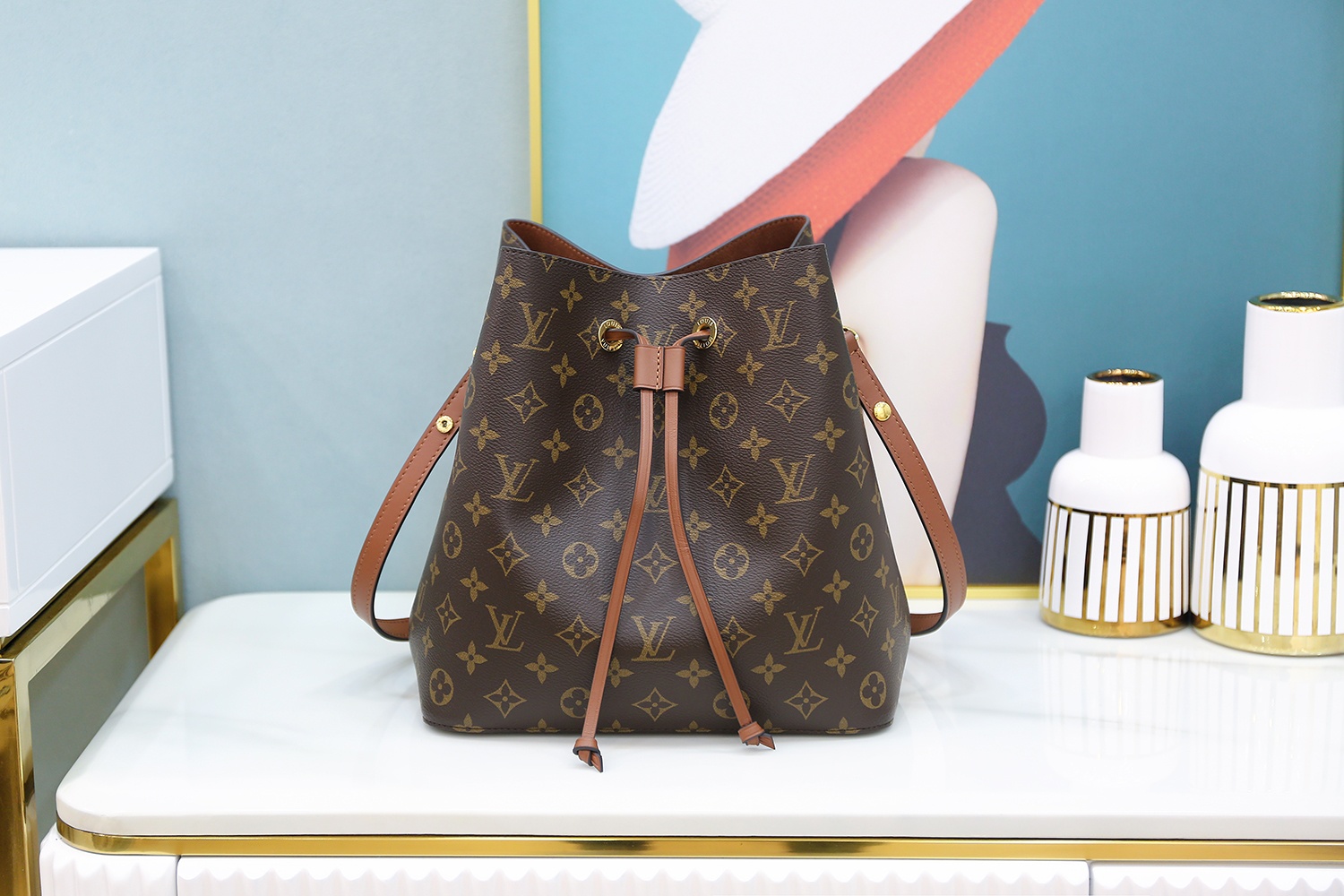 Louis Vuitton 𝙉𝙀𝙊𝙉𝙊🇫🇷French original material M44887