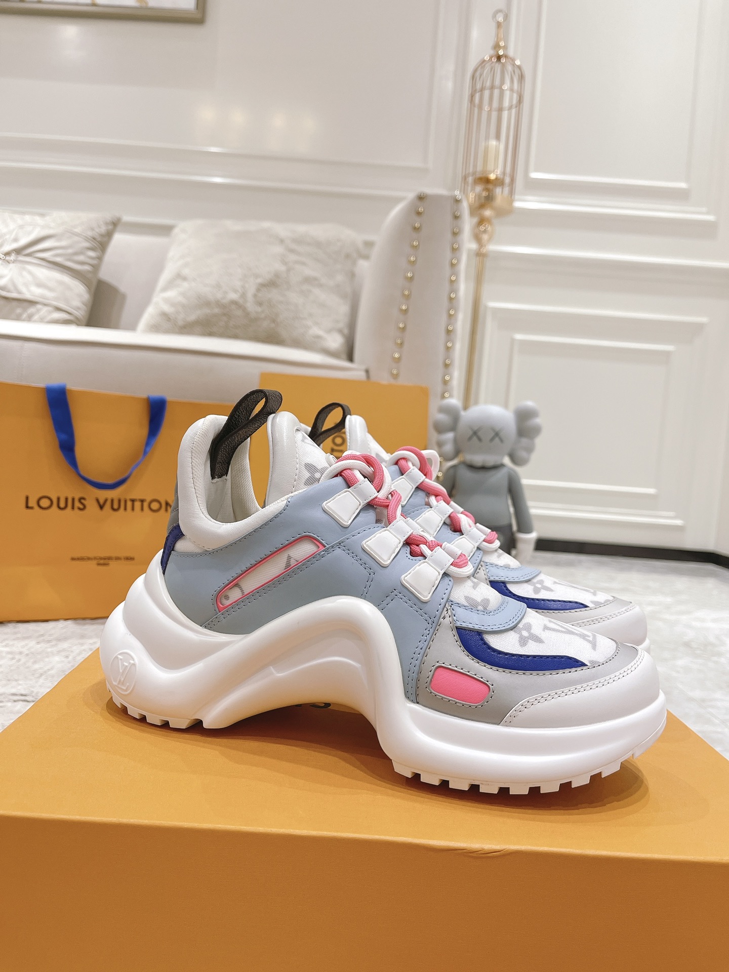 Louis Vuitton Archlight Donkey Brand Louis Vuitton Casual Sports Dad Shoes