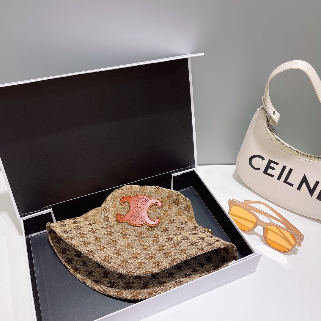 【CELINE Celine】New simple fisherman hat