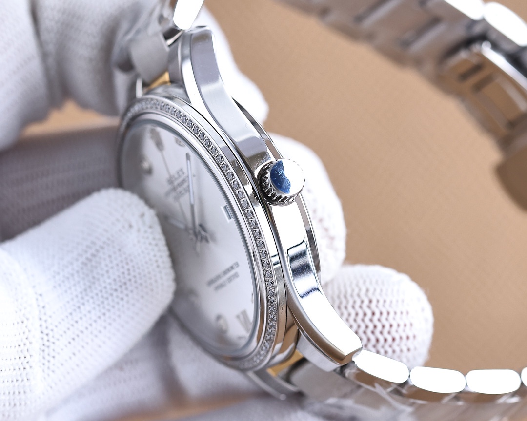 Rolex sapphire glass mirror