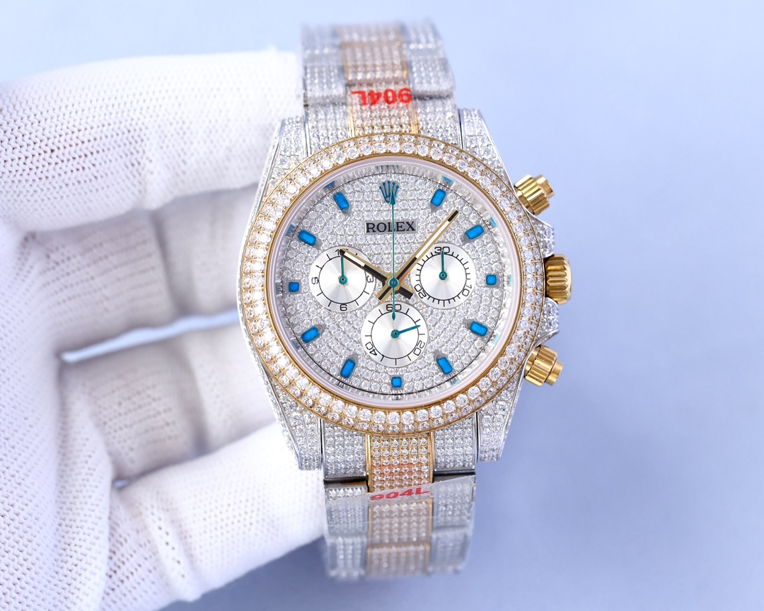 Rolex Cosmic Chronograph Daytona Gypsophila 40 Series
