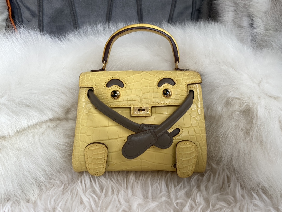 kelly doll  American crocodile top craftsmanship wax thread hand sewing