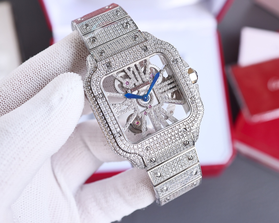 Cartier Santos Skeleton Collection