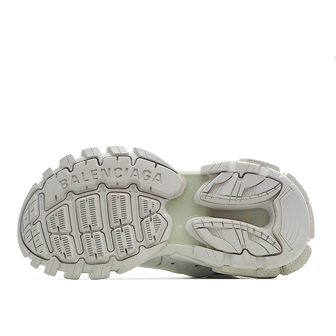 Balenciaga Sneaker Tess s.Gomma MAILLE WHITE/ORANGE