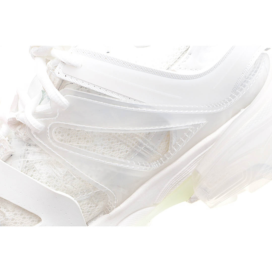 Balenciaga Sneaker Tess s.Gomma MAILLE WHITE/ORANGE