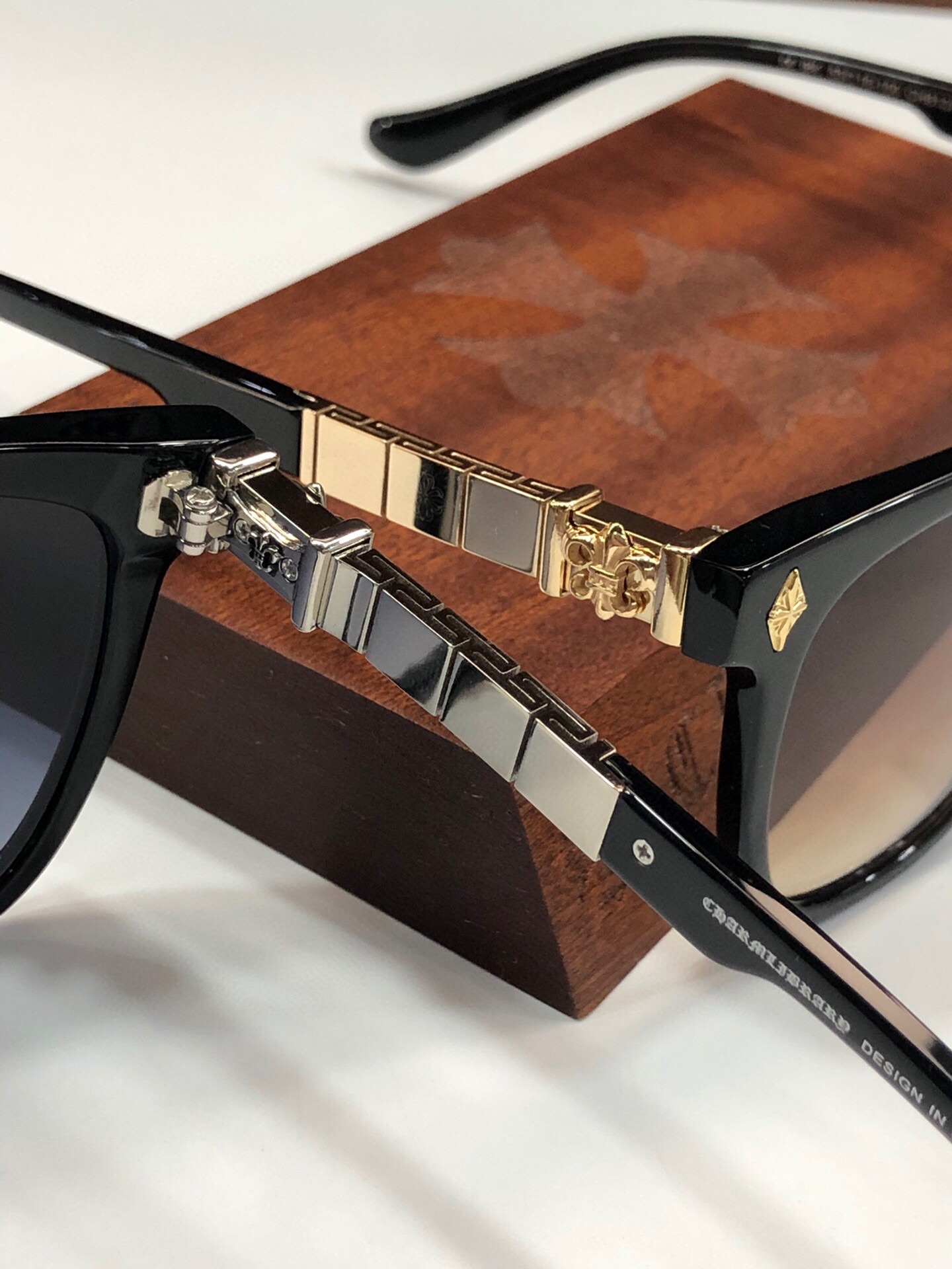 CHROME HEART titanium frame retro large frame thick material texture super strong CH8137