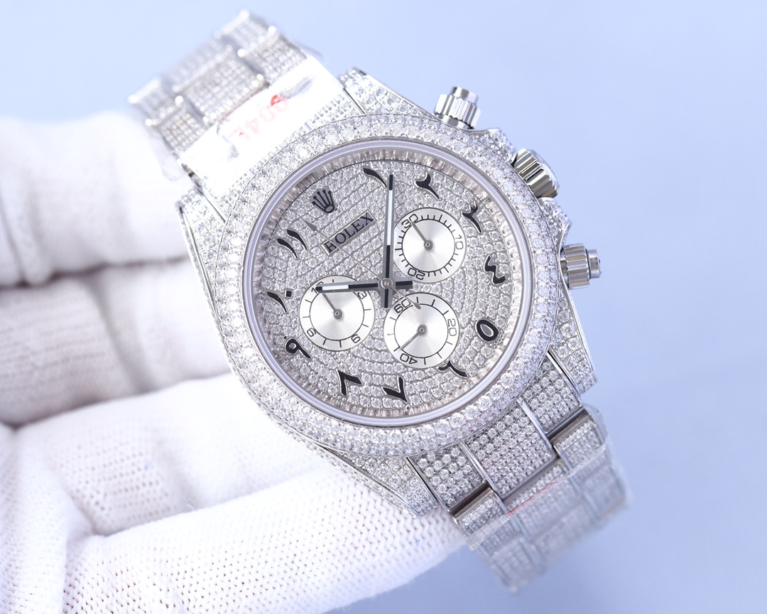 Rolex Cosmic Chronograph Daytona Gypsophila 40 Series