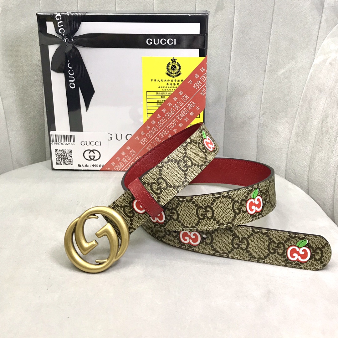 GUCCI odd red apple I💘U lover