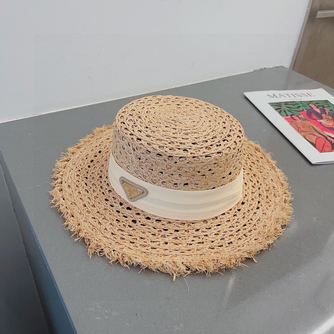 PRADA raffia hat