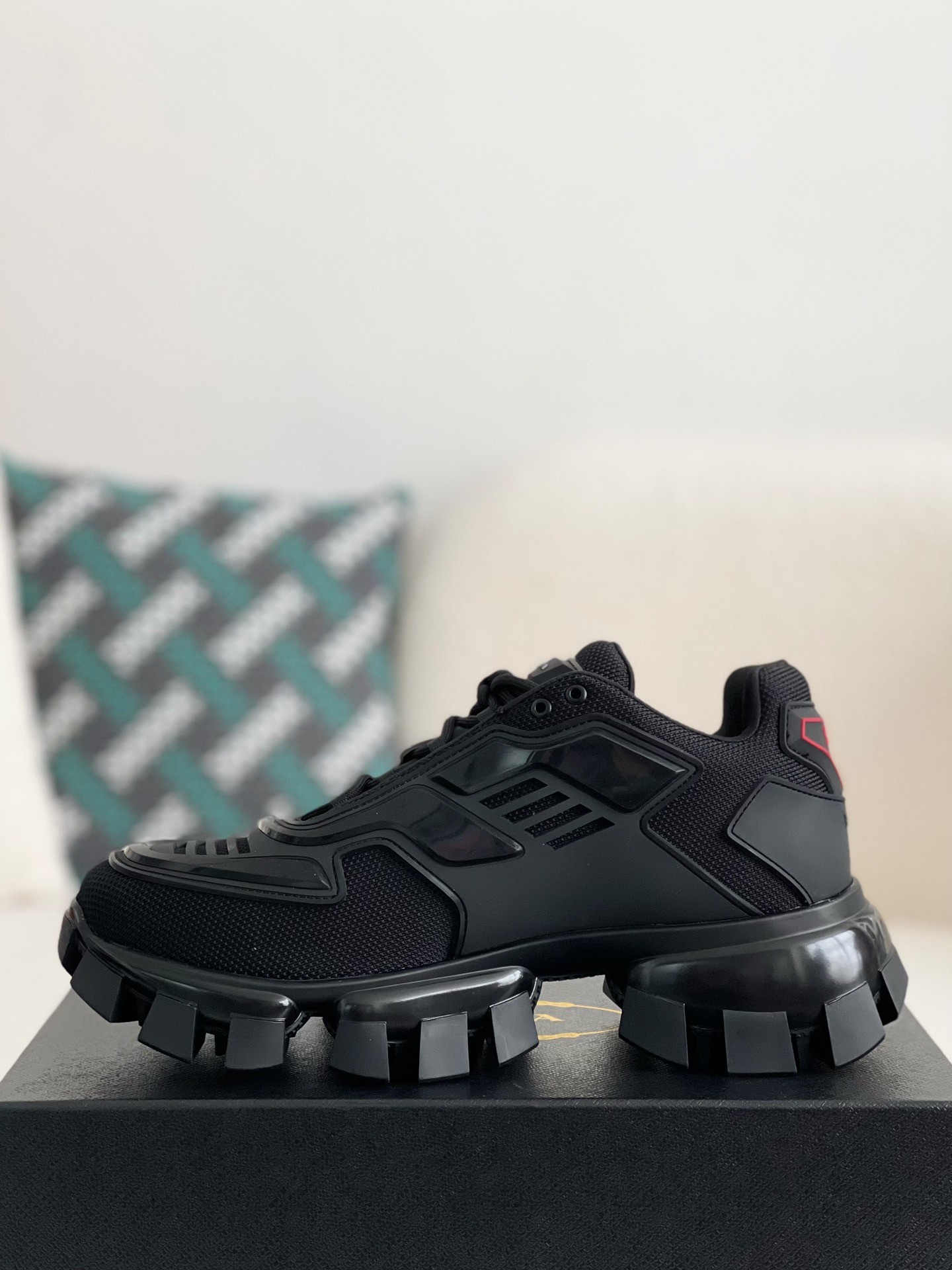 Prada Cloudbus Thunder technology fabric sneakers