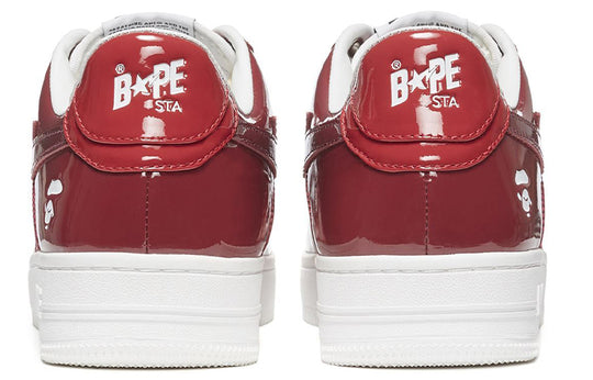 BAPE Bapesta Low M1 ‘Color Camo Combo – Red’ 1H20-191-046-RED