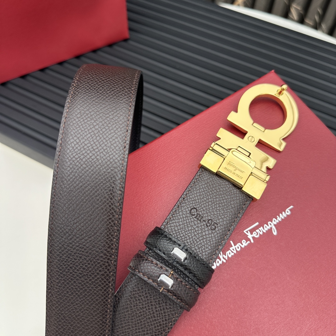 FERRAGAMO Boutique Brass Buckle