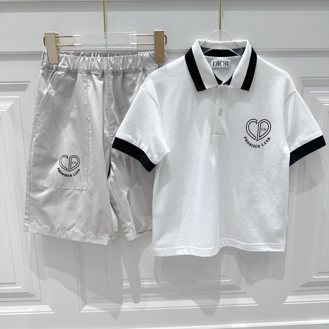 2024 Dior children's cotton suit