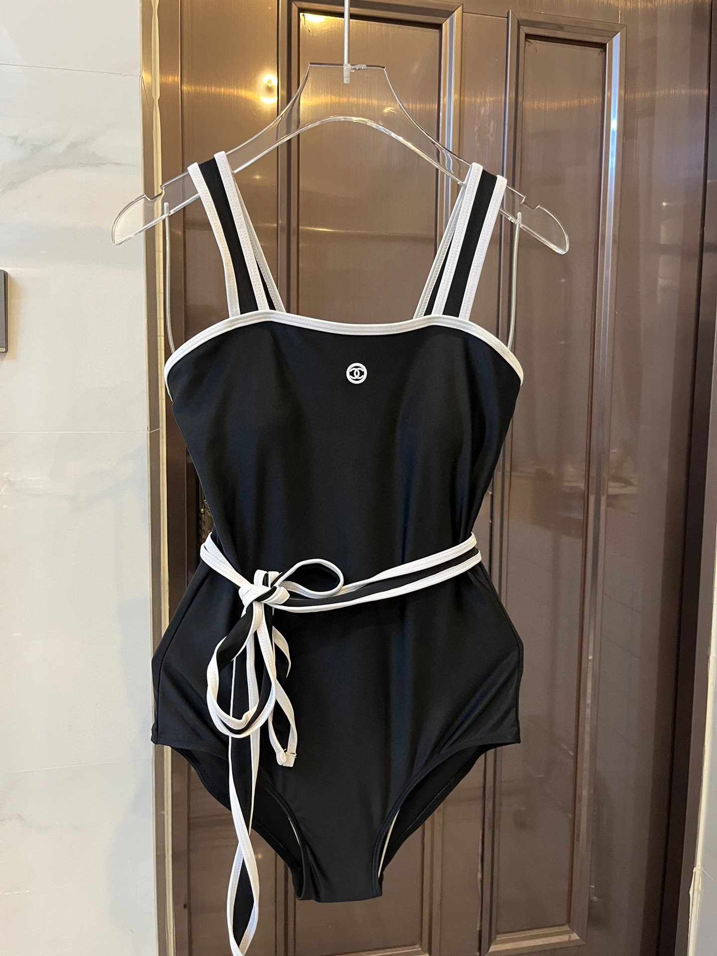 CHANEL One-piece swimming costume