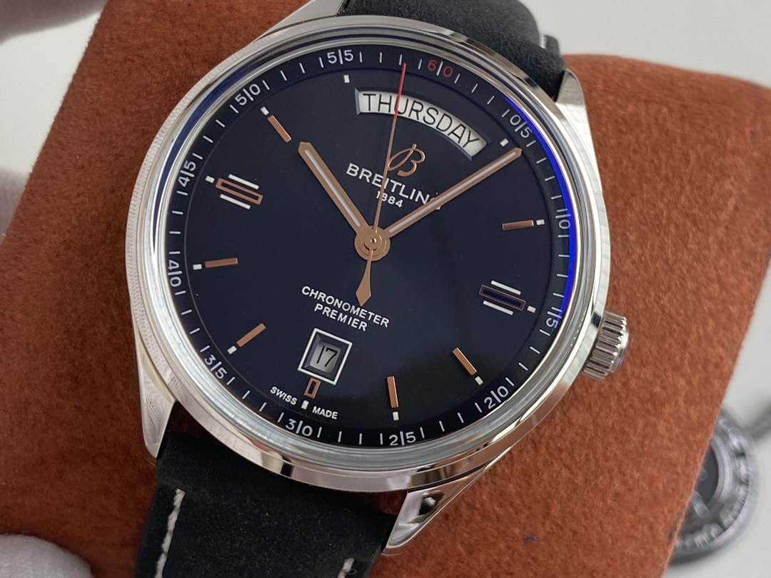 Breitling - Puia Automatic 316L steel CNC polished to perfection