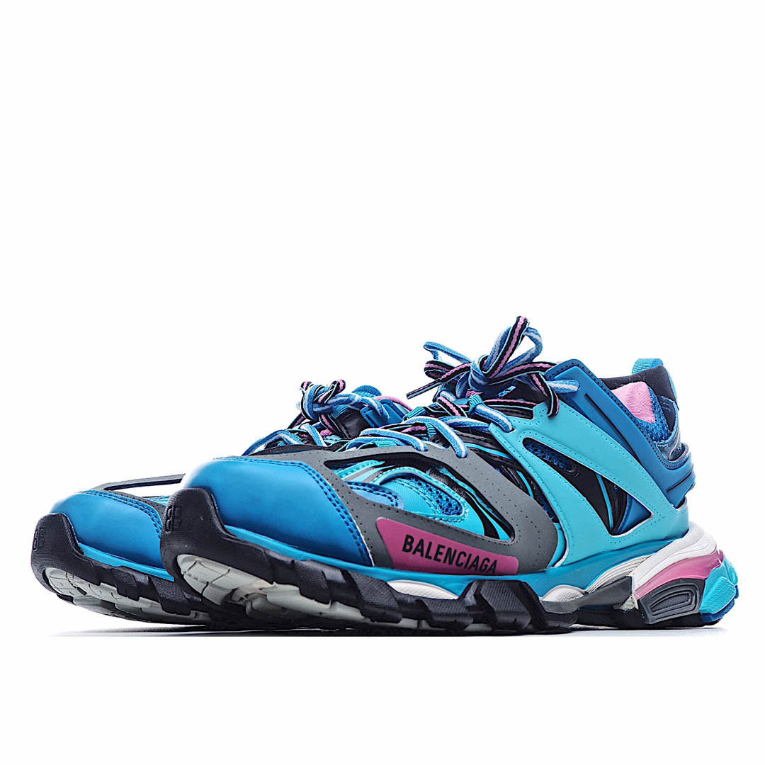 Balenciaga Sneaker Tess s.Gomma MAILLE WHITE/ORANGE