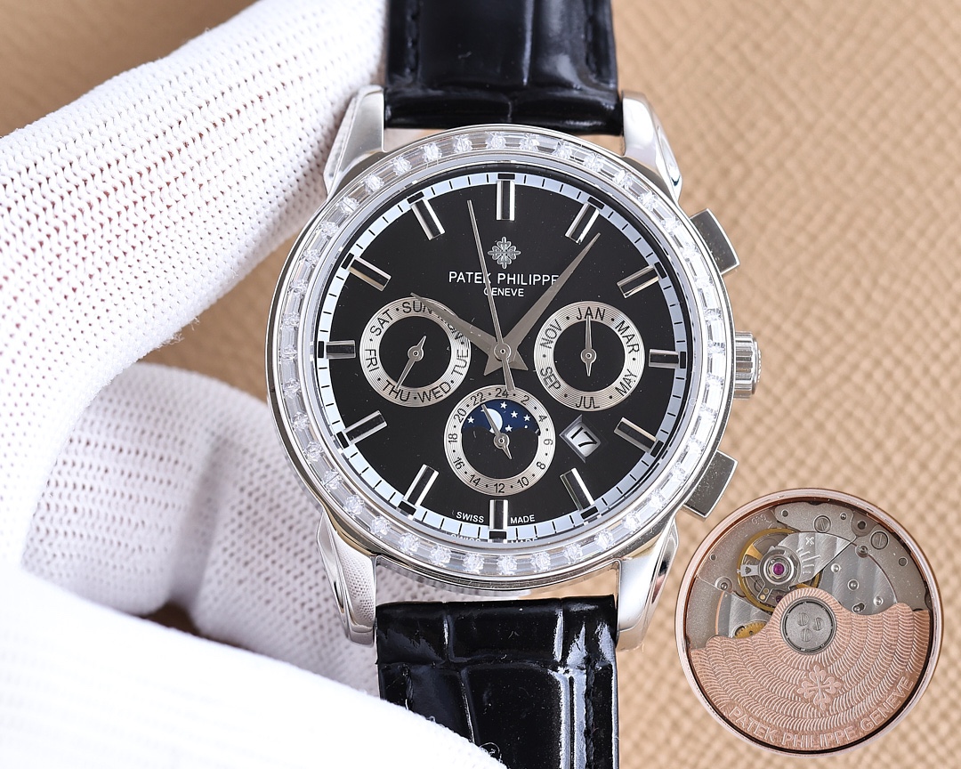 Patek Philippe imported 9100 multi-function movement