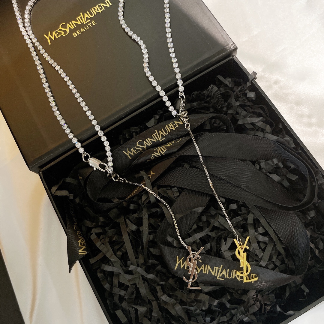 Saint Laurent YSL necklace